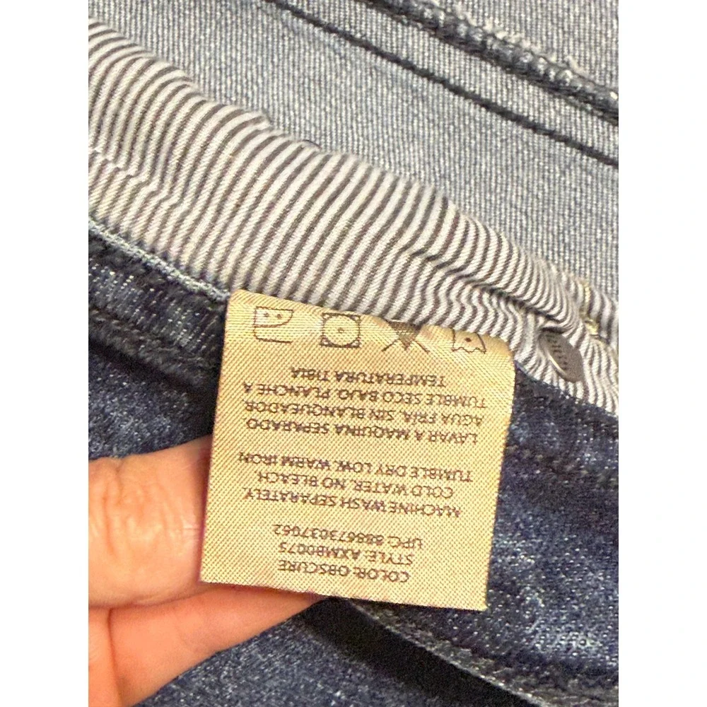 TK Axel Jeans Mens Size 40 Blue Denim Jeans Dark Wash Pockets Slim Boot